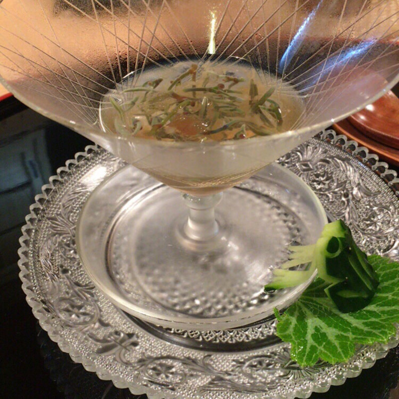 ジュンサイ(山中湖 菜庭料理 尚起)