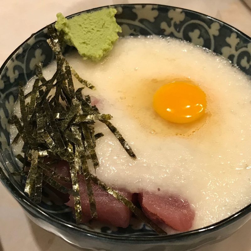 まぐろ山かけ(鳥の巣 大阪NAMBAなんなん店 )