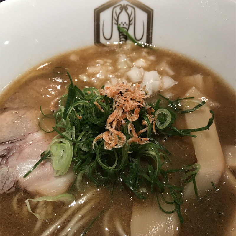 濃厚海老ラーメン(えび助)