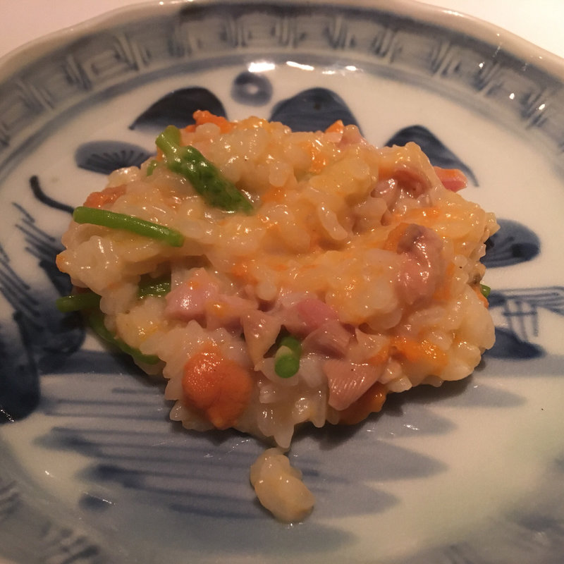 生うにのリゾット(ツバキ （TSUBAKI）)