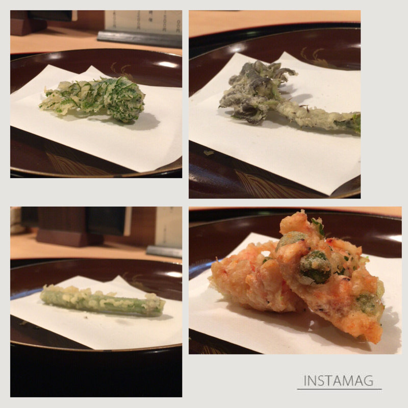 季節の天麩羅(山中湖 菜庭料理 尚起)