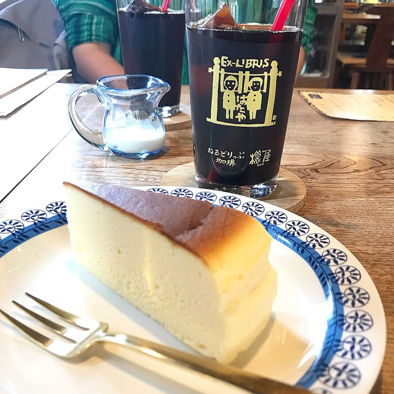 ベイクドチーズケーキ(ねるどりっぷ珈琲 機屋 （ネルドリップコーヒー ハタヤ）)