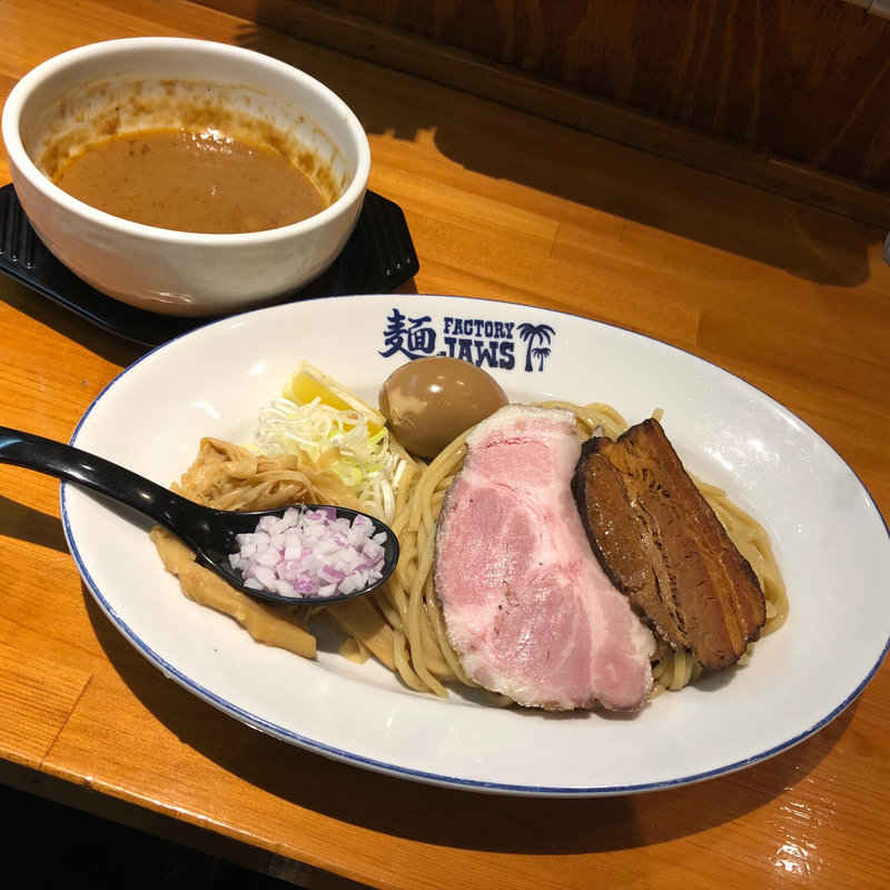 味玉極どろつけ麺(自家製麺 麺FACTORY JAWS)