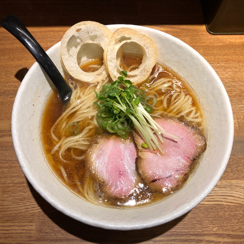 豚そば 薄口醤油仕立て(らーめん専門 和心 武庫之荘店)