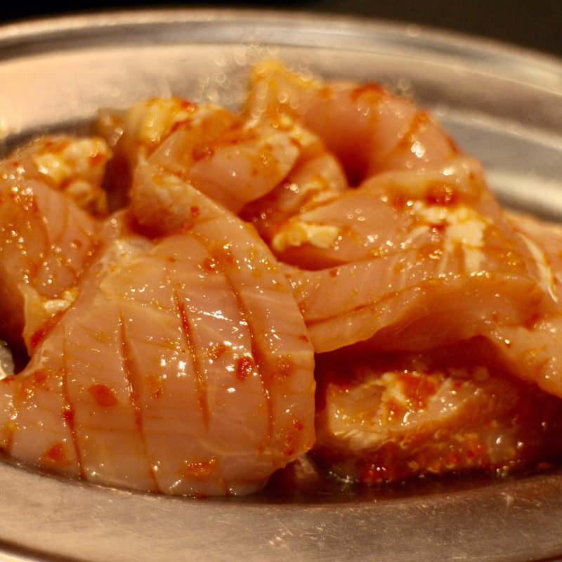 辛口牛ハツ(虎乃門 本店)