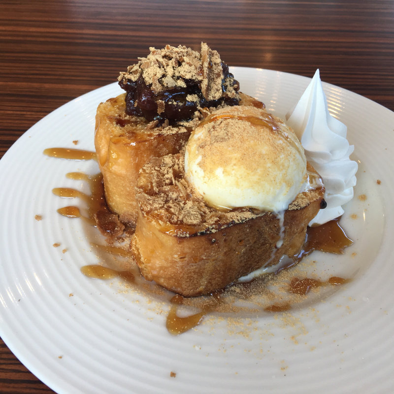 黒蜜きなこのフレンチトースト(本庄珈琲うふふ )