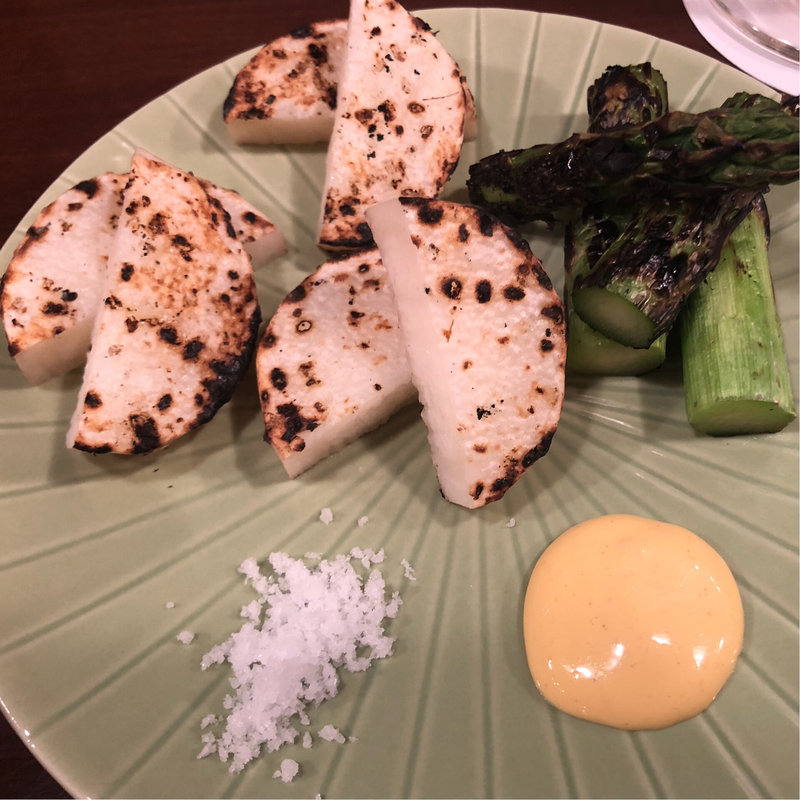 炭焼き野菜(チャコール バルジュ （charcoal jus）)