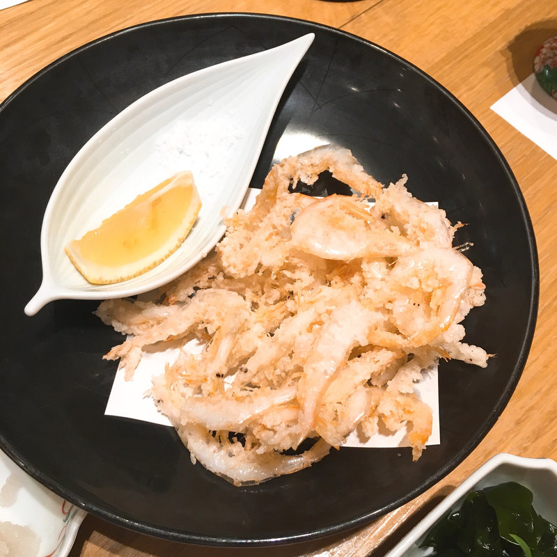 白えびからあげ(金沢まいもん寿司 珠姫 大手町)
