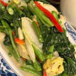 青菜炒め(台湾佐記麺線 台湾食堂８８８)