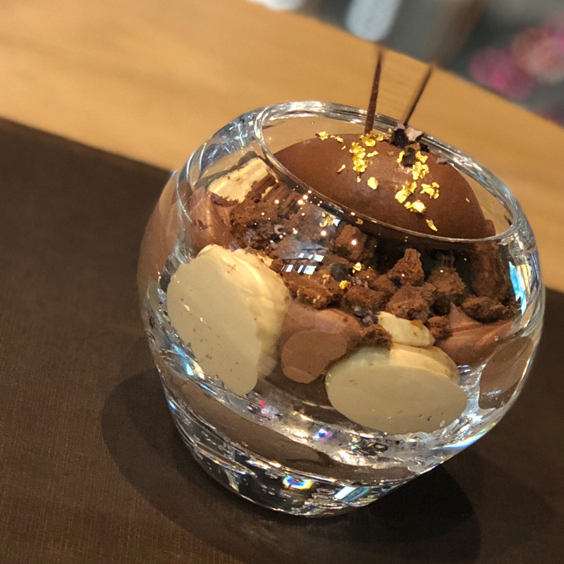 クープ・オ・ショコラ（カミーノ・ヴェルデ 70%） (BISTRO MARX [ビストロ・マルクス])