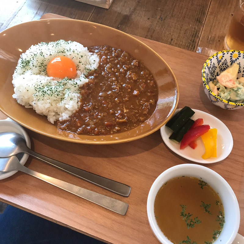 キーマカレー(たまごcaféごはん)