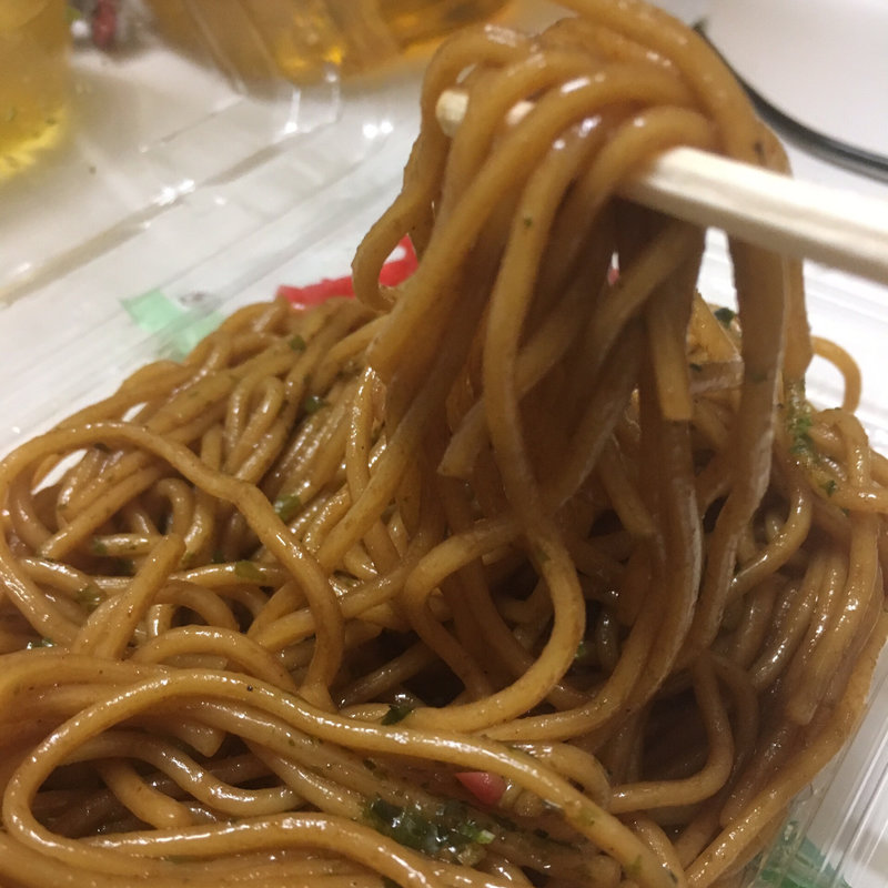 お手軽焼きそば(ドン・キホーテ 札幌店)