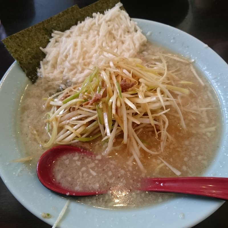 ネギトロラーメン(ラーメンショップ椿 ひたち野うしく店 )