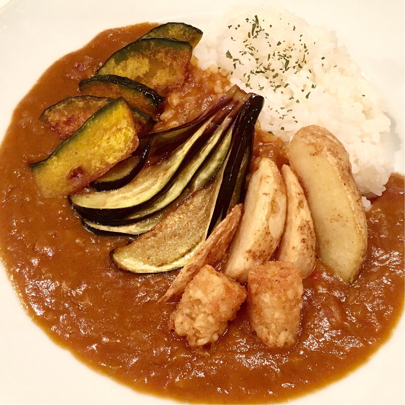 野菜カレー(祐天寺カフェ)