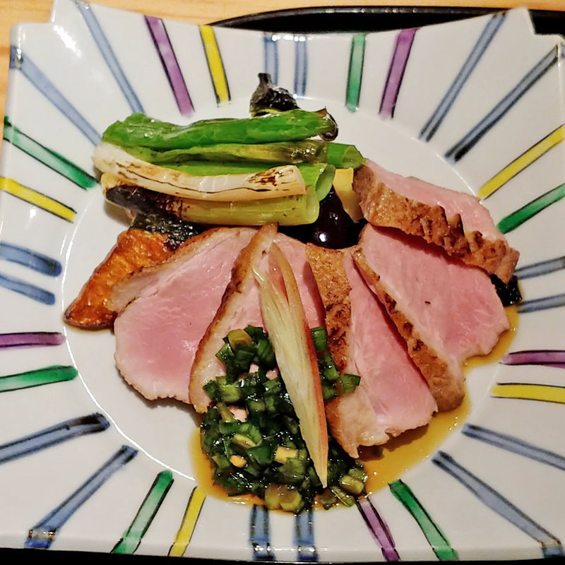 焼鴨蕎麦(冷)(戸隠つきや)