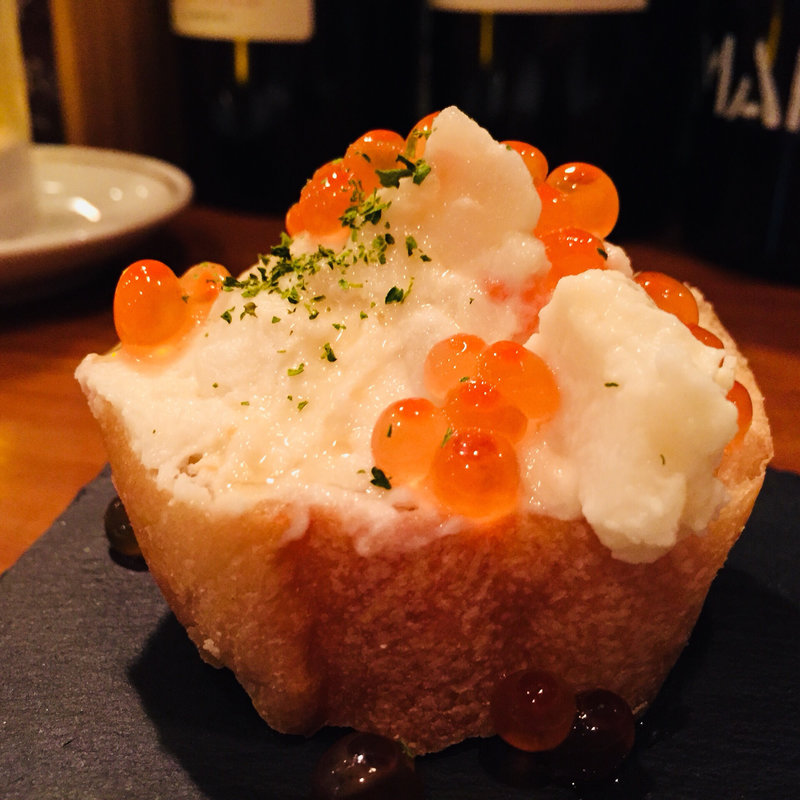 ポテトサラダのタルティーヌ(ブラッスリー・ヴァンダンジュ )