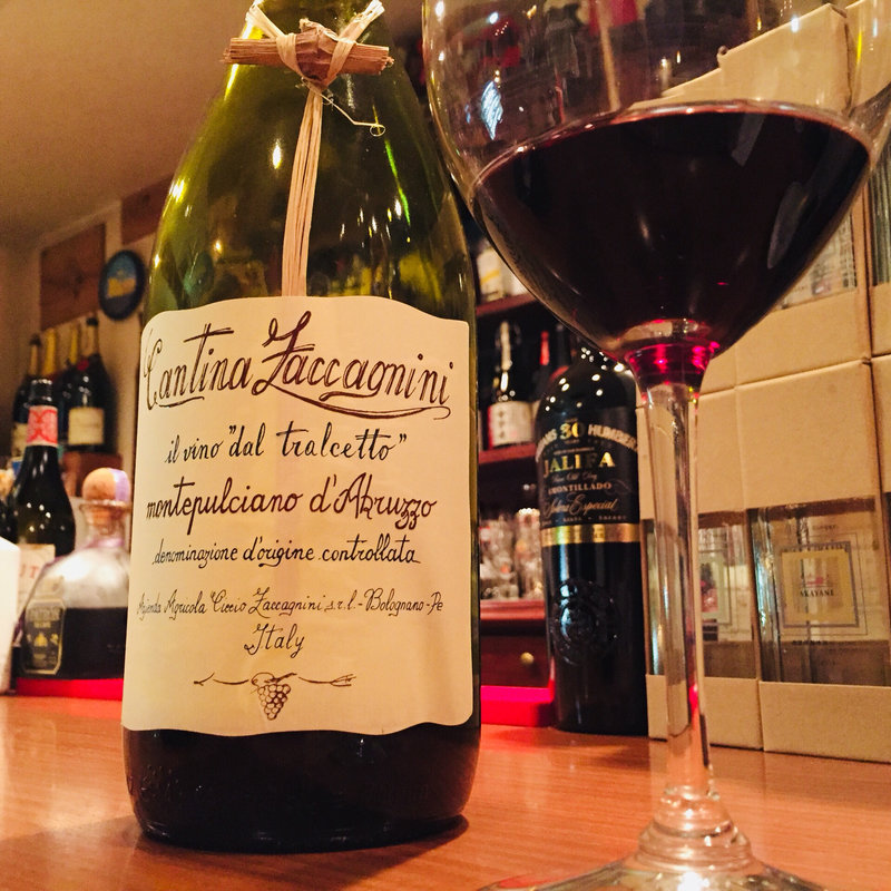 Zaccagnini Tralcetto Montepulciano(ブラッスリー・ヴァンダンジュ )