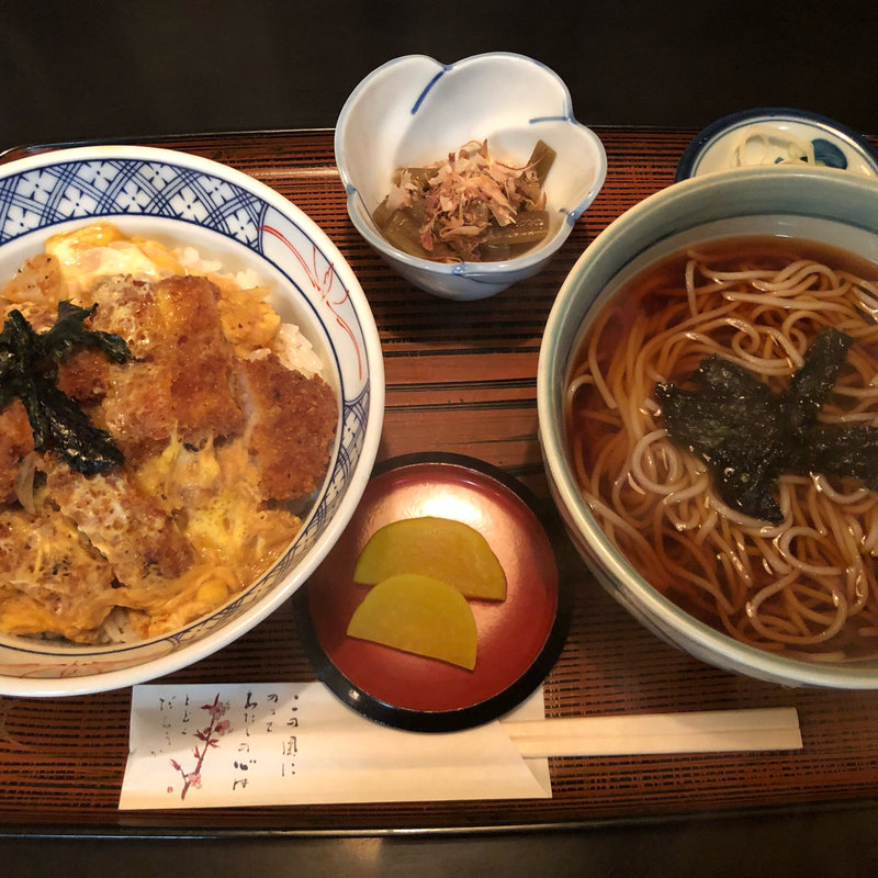 カツ丼セット(そば紋 平岸三条店 （そばもん）)