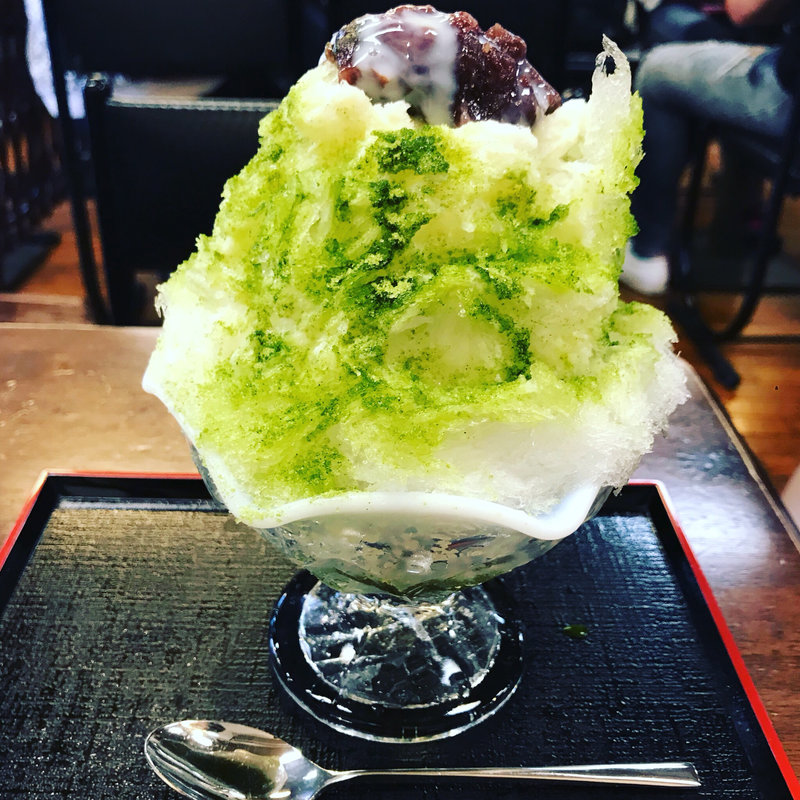 宇治金時ミルク(時屋)