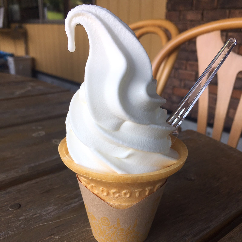 放牧ソフトクリーム(MANIWA FARM チーズケーキ工房 （マニワファーム）)