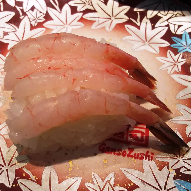 甘えび(元祖寿司 羽田空港第2ターミナル店)