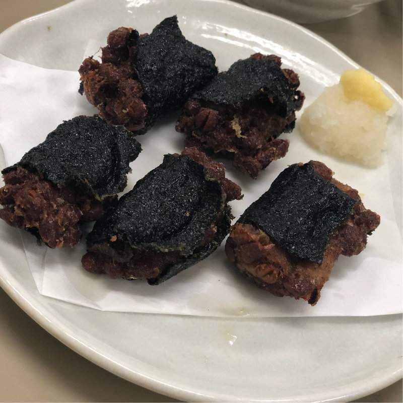 納豆の天ぷら(赤提灯)