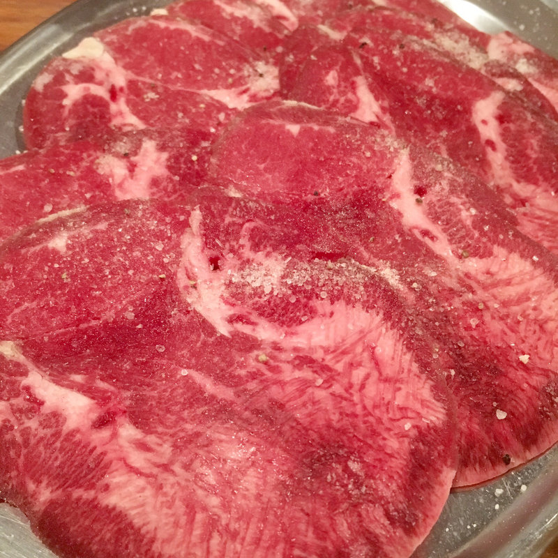 牛タン(焼肉炭鉱ホルモン 欽ちゃん 本店 札幌狸小路1丁目)