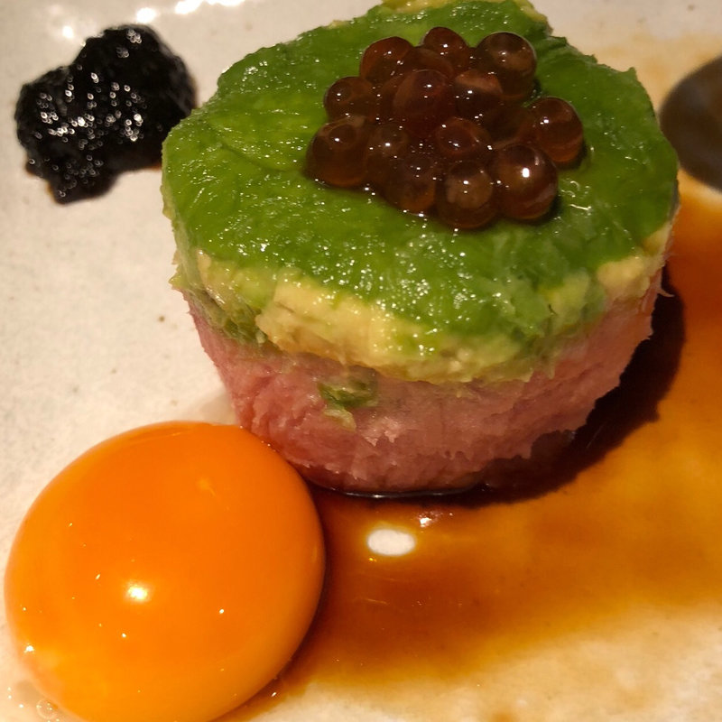 まぐろユッケ(花ぜん 本店 （【旧店名】かっぺ亭）)