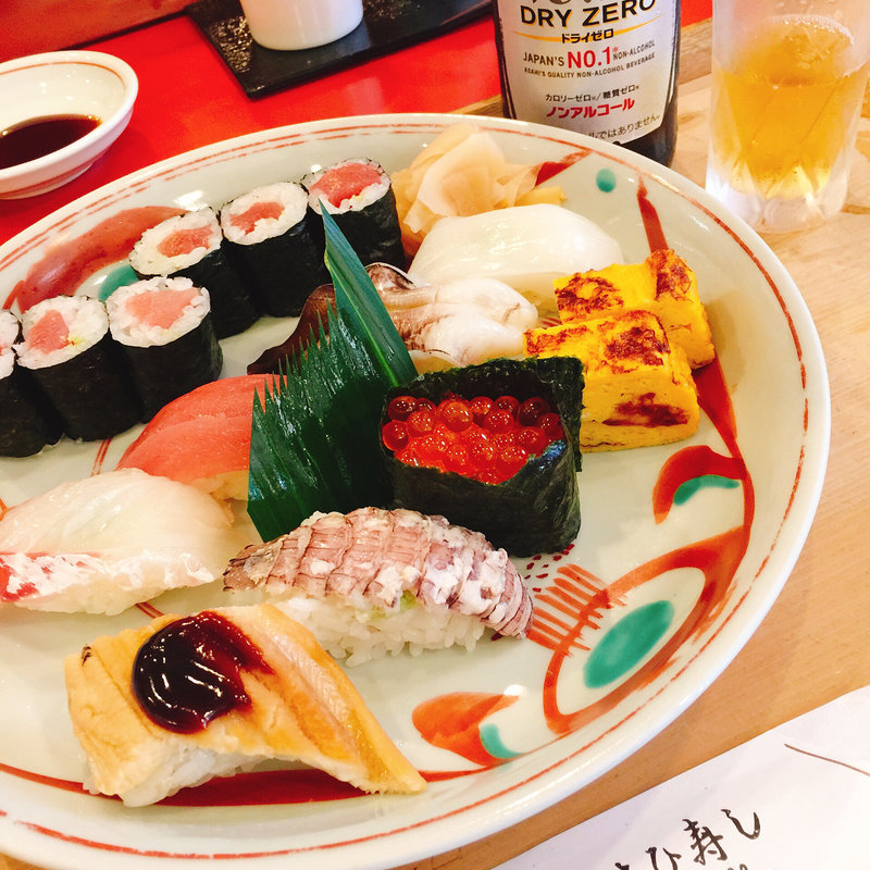 一半セット(あさひ寿し)