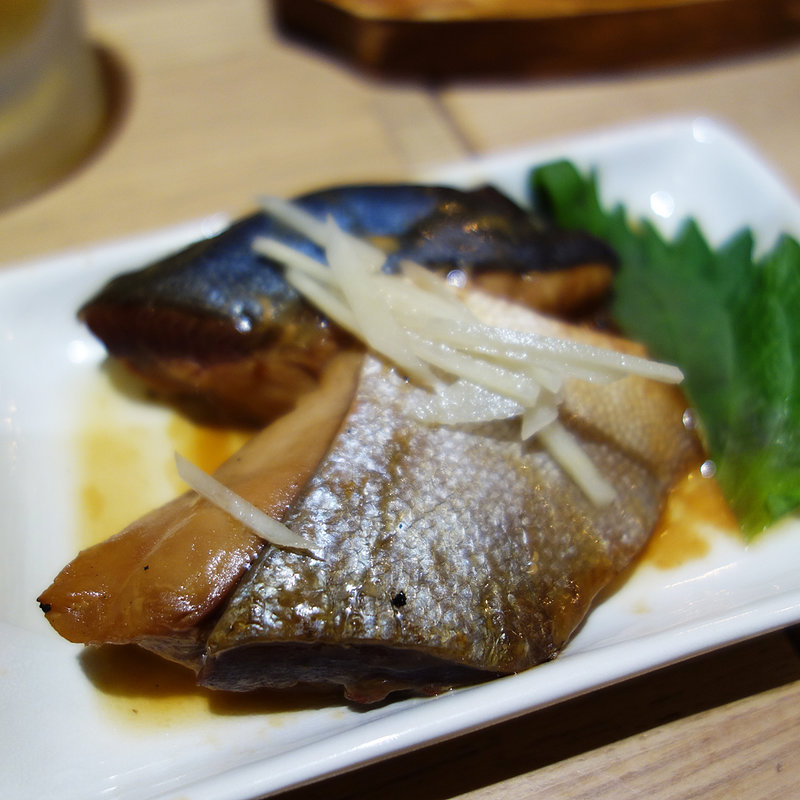 しっかり魚の煮付け(食事処 ニュー因幡)