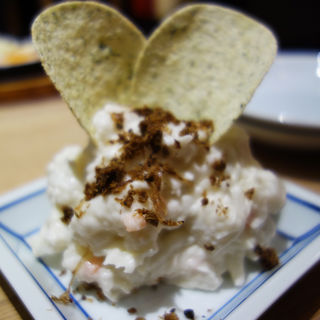 のり塩ポテトサラダ(食事処 ニュー因幡)