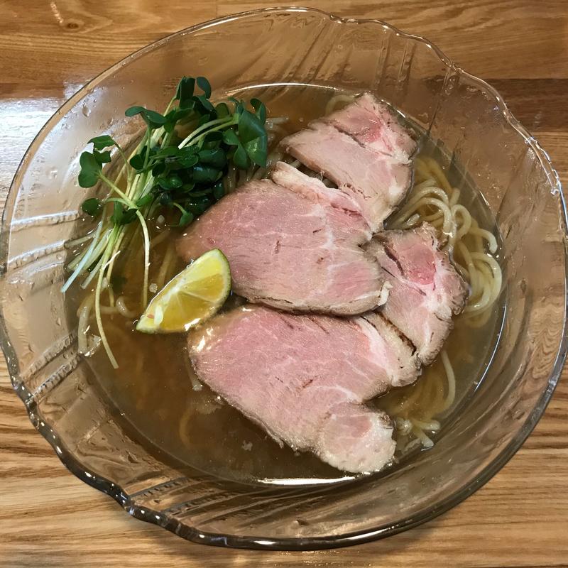 冷やし  鶏醤油(麺や 一想)