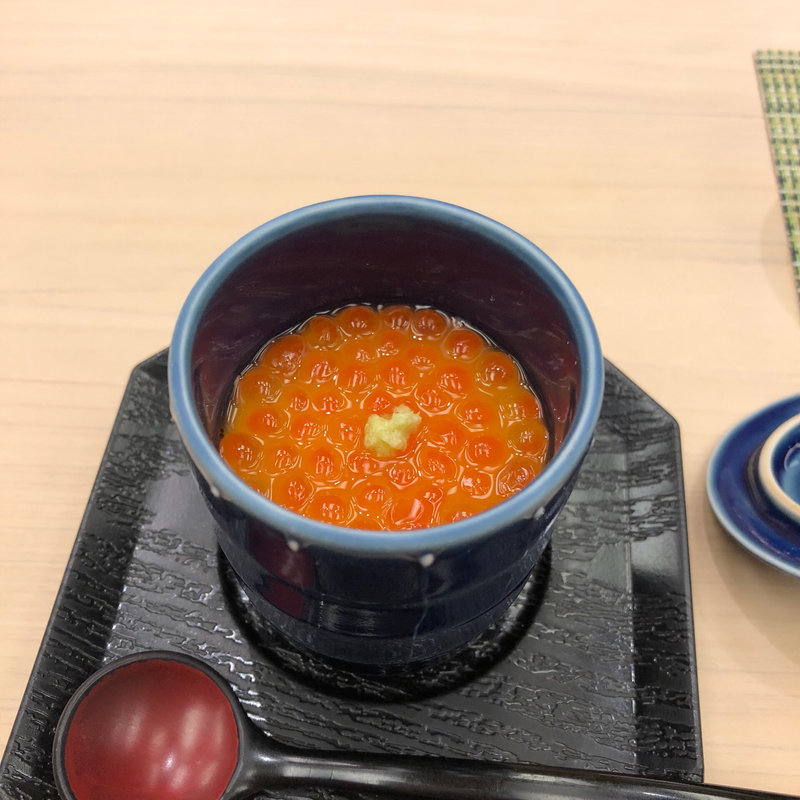 イクラ漬け(鮨　銀座　おのでら)