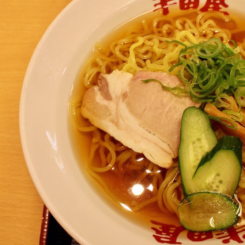 冷やしラーメン(半田屋 サッポロファクトリー前店)