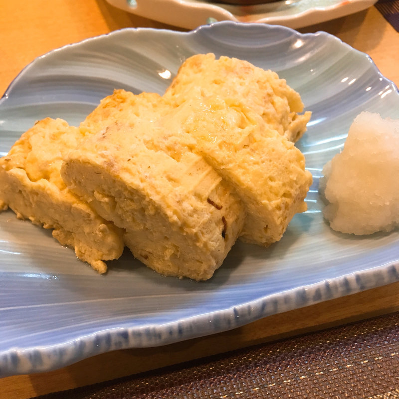 だし巻き卵(寿司割烹 元)
