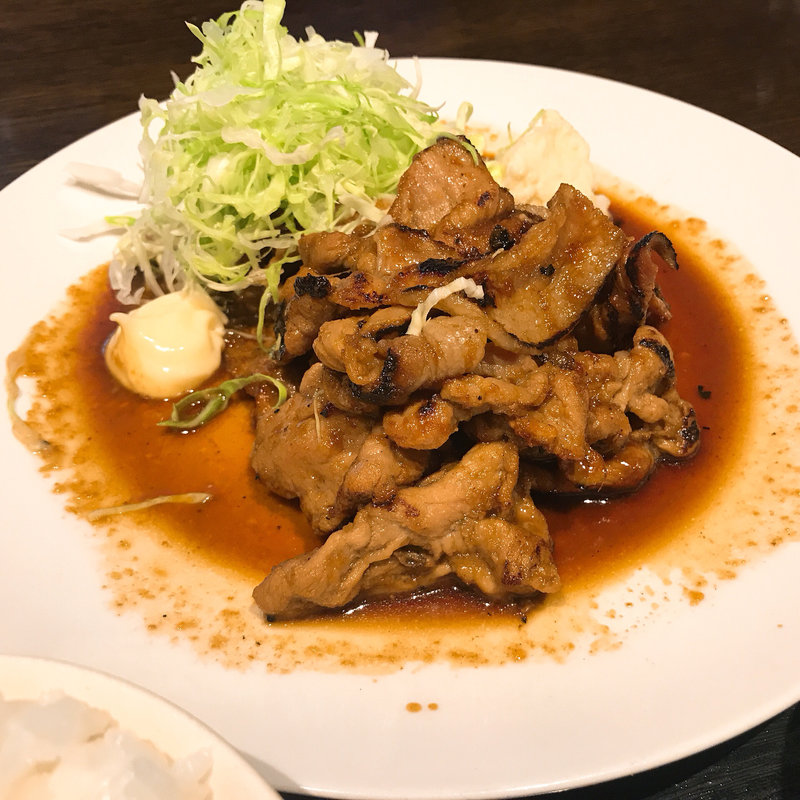 ポークしょうが焼き(月兎 （TSUKITO ツキト）)