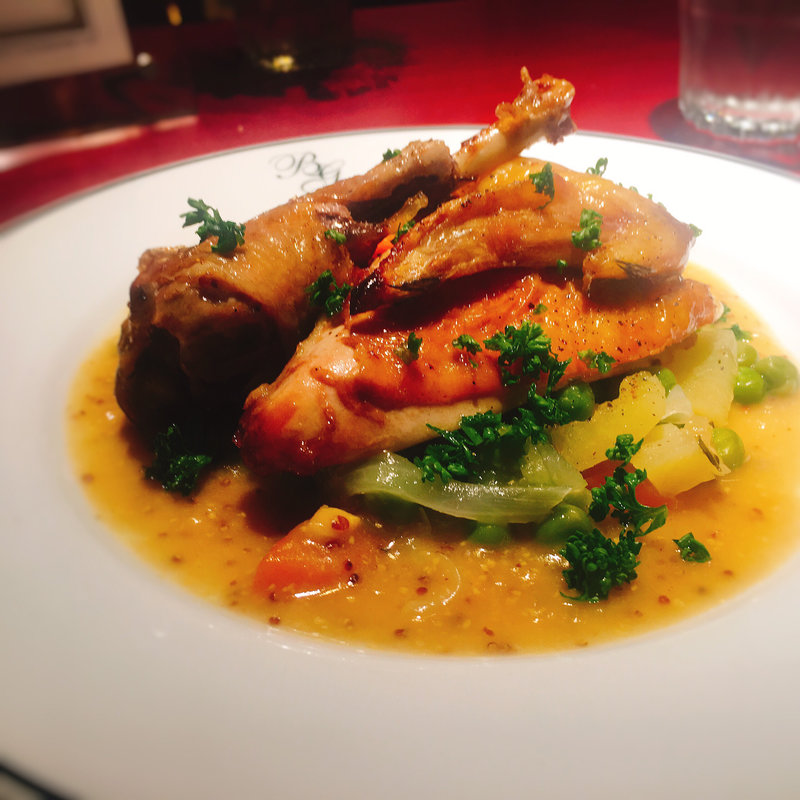 ホロホロ鳥のロースト(フレンチレストラン Brasserie Gyoran（ブラッスリーギョラン）八丁堀)