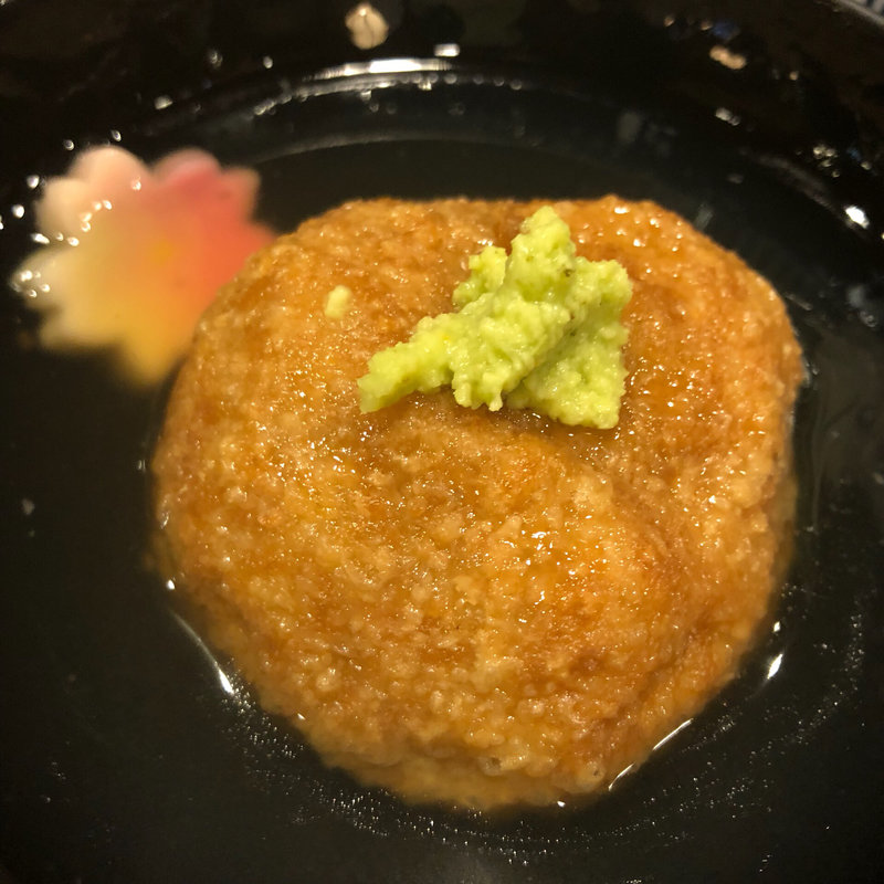 蓮根饅頭(町屋の小鍋うどん ふうふや 鶴見店)