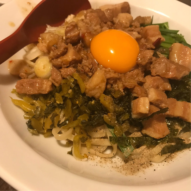 混ぜそば(台流屋台 御気樂)