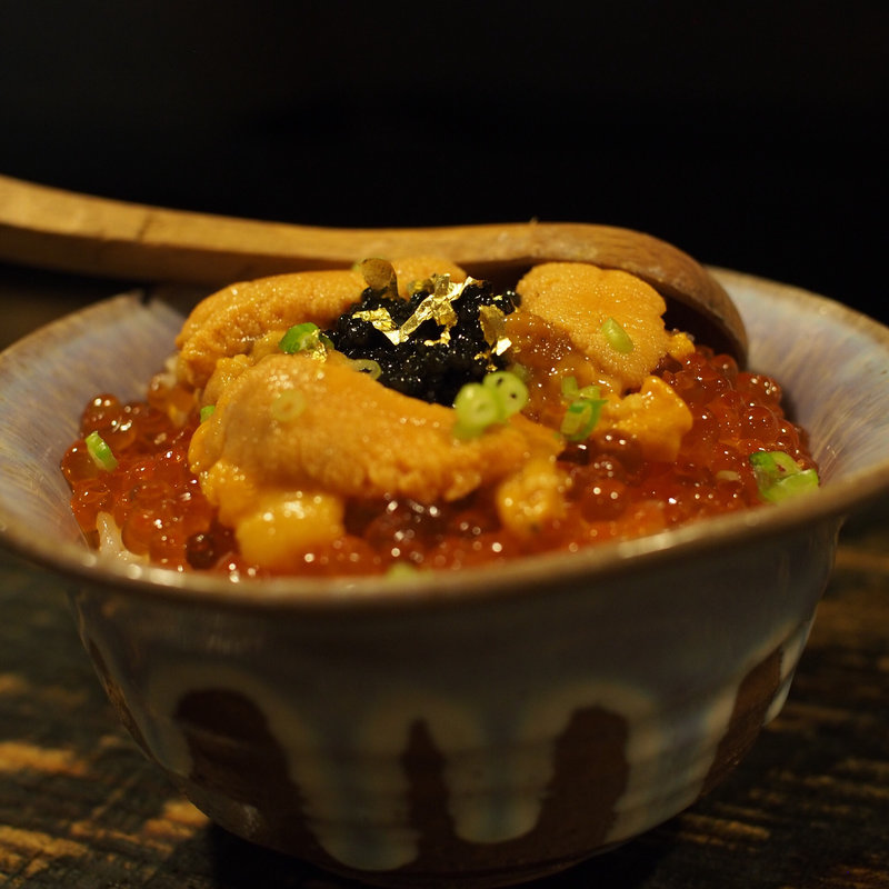 うにいくらキャビアTKG(ぐるぐるねぎま)