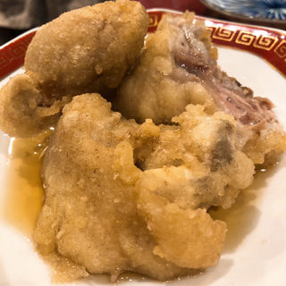 とん足唐揚げ(麺どころ 千屋 )