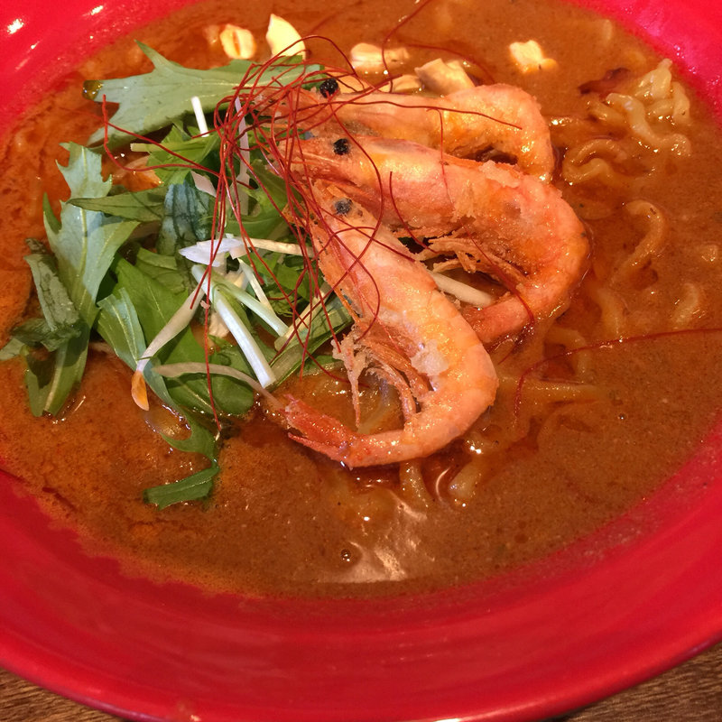 海老担々麺セット(シュリンプガーデン)