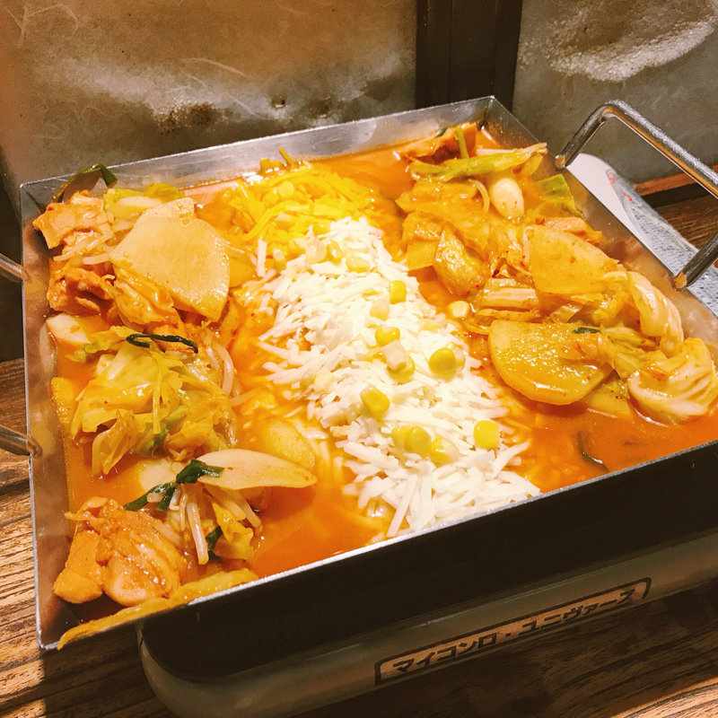 チーズタッカルビ(まだん心斎橋店)