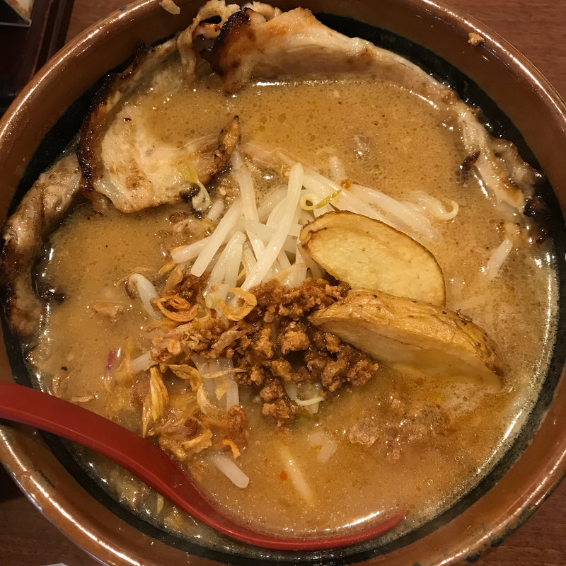 北海道味噌炙りチャーシューらーめん(麺場 田所商店 浜松店 )