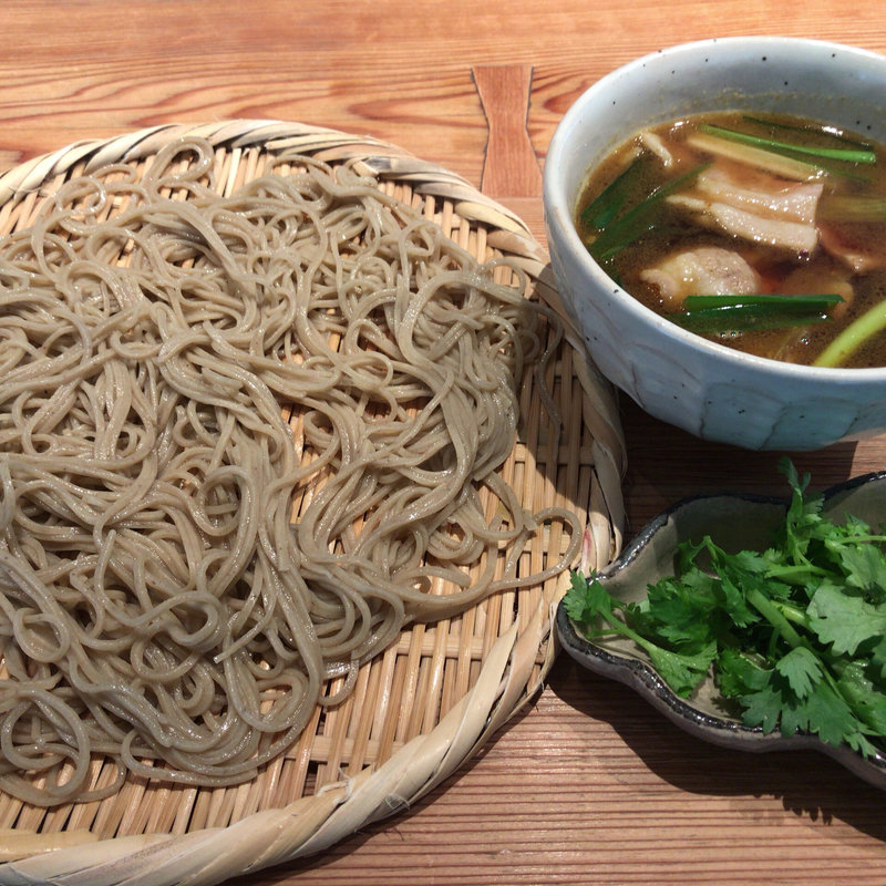 シダー ( 豚せいろカレー風味 パクチー添え )(雷庵)