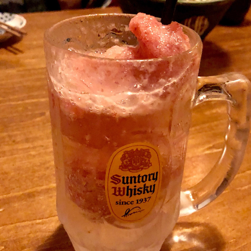 シャリ酎 いちご(鶏ぼうず )