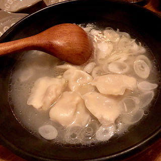 鶏ガラスープDE炊き餃子(鶏ぼうず )