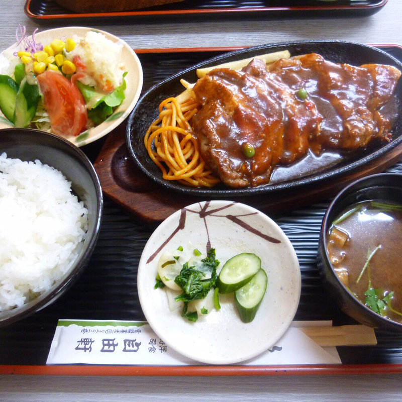 トンテキ定食 250g(自由軒 )