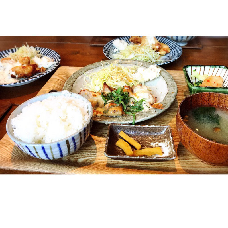  ＃802週替わり お肉、お魚定食(802 CAFE)