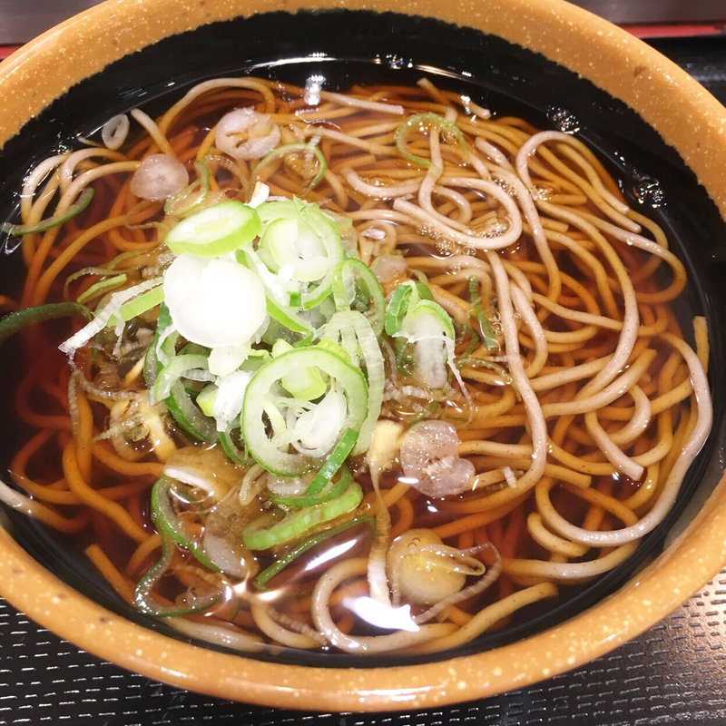 かけそば(そば処 めとろ庵 錦糸町店)